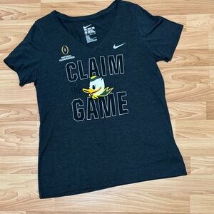 Nike Black 'Claim the Game' Graphic Tee